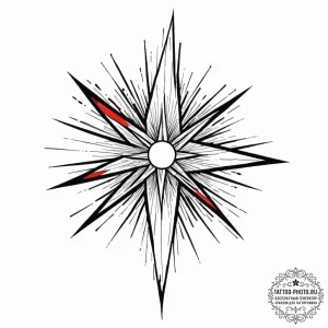 Tattoo sketch a shattered glass effect, with... - эскиз тату (№1753084404_0, 21.07.2025 07:53) — tattoo-photo.ru