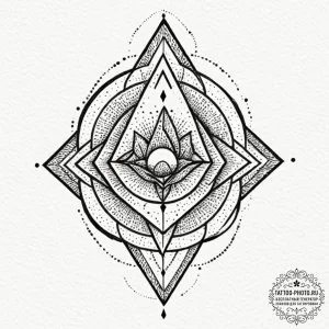 Tattoo sketch a crossfit-inspired symbol of s... - эскиз тату (№1753088134_0, 21.07.2025 08:55) — tattoo-photo.ru