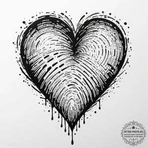 Tattoo sketch a stylized fingerprint forming... - эскиз тату (№1753091118_0, 21.07.2025 09:45) — tattoo-photo.ru