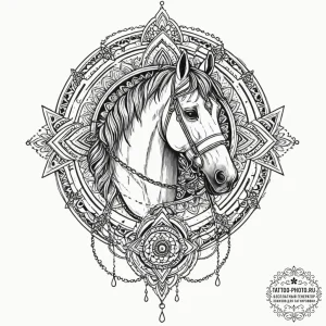 A trash polka composition of officer k's wood... - эскиз тату (№1753117347_0, 21.07.2025 17:02) — tattoo-photo.ru