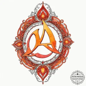 49. tattoo design: a watercolor interpretatio... - эскиз тату (№1753121957_0, 21.07.2025 18:19) — tattoo-photo.ru