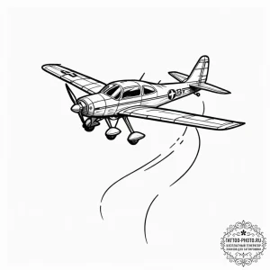 Tattoo sketch a tiny airplane or bird., conce... - эскиз тату (№1753122762_0, 21.07.2025 18:32) — tattoo-photo.ru