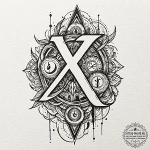 109. tattoo design: a minimalist "yest" rune,... - эскиз тату (№1753122935_0, 21.07.2025 18:35) — tattoo-photo.ru