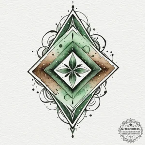 Tattoo sketch: abstract watercolor splashes o... - эскиз тату (№1753123613_0, 21.07.2025 18:46) — tattoo-photo.ru