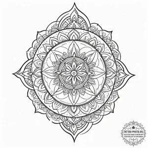 Tattoo design a flowing line that subtly high... - эскиз тату (№1753128359_0, 21.07.2025 20:05) — tattoo-photo.ru