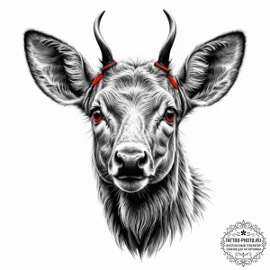 Animals & wildlife, artistic tattoo sketch, r... - эскиз тату (№1753133556_0, 21.07.2025 21:32) — tattoo-photo.ru