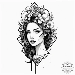 криминал, нуар и гангстерское кино, tattoo li... - эскиз тату (№1753134745_0, 21.07.2025 21:52) — tattoo-photo.ru