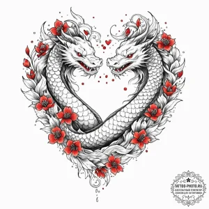 Tattoo design a heart with a subtle fingerpri... - эскиз тату (№1753137142_0, 21.07.2025 22:32) — tattoo-photo.ru