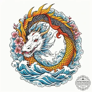 Centaur, tattoo line art, vibrant colors, ful... - эскиз тату (№1753137736_0, 21.07.2025 22:42) — tattoo-photo.ru