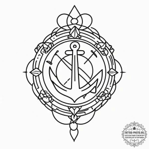 Elements (symbols), tattoo drawing outline, b... - эскиз тату (№1753142761_0, 22.07.2025 00:06) — tattoo-photo.ru