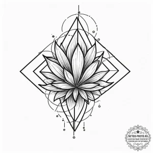 Crystal, tattoo sketch design, on a clean whi... - эскиз тату (№1753143864_0, 22.07.2025 00:24) — tattoo-photo.ru