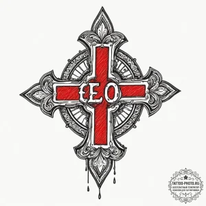 Tattoo design a pixelated "elo" rating icon d... - эскиз тату (№1753147395_0, 22.07.2025 01:23) — tattoo-photo.ru