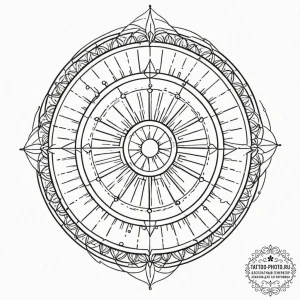 24. dotwork tattoo design of the death star,... - эскиз тату (№1753151147_0, 22.07.2025 02:25) — tattoo-photo.ru