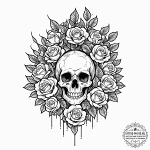 The interior of a greenhouse, humid and fille... - эскиз тату (№1753154541_0, 22.07.2025 03:22) — tattoo-photo.ru