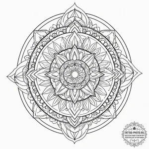 Tattoo design an abstract representation of "... - эскиз тату (№1753160152_0, 22.07.2025 04:55) — tattoo-photo.ru
