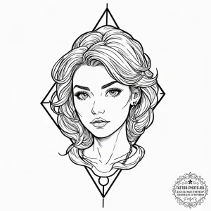 A graphic novel panel of the final standoff i... - эскиз тату (№1753165113_0, 22.07.2025 06:18) — tattoo-photo.ru