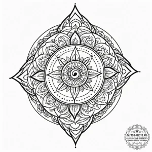 Tattoo sketch an olive branch symbolizing pea... - эскиз тату (№1753179314_0, 22.07.2025 10:15) — tattoo-photo.ru
