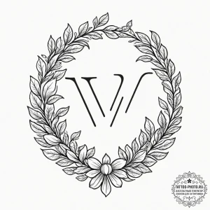 Tattoo design a virgo symbol emerging from fe... - эскиз тату (№1753183333_0, 22.07.2025 11:22) — tattoo-photo.ru