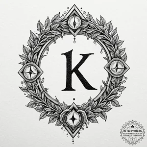 133. tattoo sketch: "klad" rune as a keyhole... - эскиз тату (№1753183417_0, 22.07.2025 11:23) — tattoo-photo.ru
