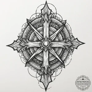 Tattoo design a complex, strong gear system,... - эскиз тату (№1753194235_0, 22.07.2025 14:23) — tattoo-photo.ru