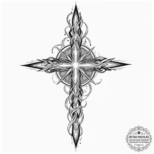 Fire, tattoo line art, on a clean white paper... - эскиз тату (№1753194914_0, 22.07.2025 14:35) — tattoo-photo.ru