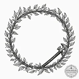 Tattoo sketch a visual metaphor for breaking... - эскиз тату (№1753198224_0, 22.07.2025 15:30) — tattoo-photo.ru