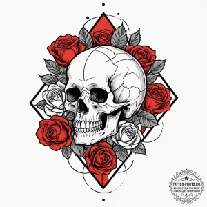 Tattoo design an abstract representation of "... - эскиз тату (№1753213736_0, 22.07.2025 19:48) — tattoo-photo.ru