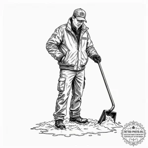 A watercolor sketch of the bloody snow from f... - эскиз тату (№1753224494_0, 22.07.2025 22:48) — tattoo-photo.ru