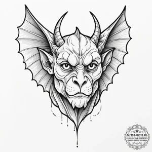 Tattoo design a stylized depiction of a guard... - эскиз тату (№1753225341_0, 22.07.2025 23:02) — tattoo-photo.ru