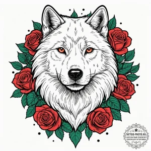 A graphic novel style sketch of jon snow with... - эскиз тату (№1753259017_0, 23.07.2025 08:23) — tattoo-photo.ru