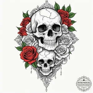 Tattoo sketch a delicate lace pattern wrappin... - эскиз тату (№1753260389_0, 23.07.2025 08:46) — tattoo-photo.ru