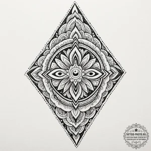 Maori (pattern), tattoo line art, dotwork sha... - эскиз тату (№1753262216_0, 23.07.2025 09:16) — tattoo-photo.ru