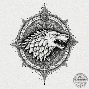 рёрісђр° рїсђрµсѓс‚рѕр»рѕрі (game of thrones)... - эскиз тату (№1753263737_0, 23.07.2025 09:42) — tattoo-photo.ru
