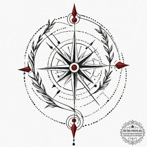Tattoo sketch a sagittarius archer with a sub... - эскиз тату (№1753267700_0, 23.07.2025 10:48) — tattoo-photo.ru