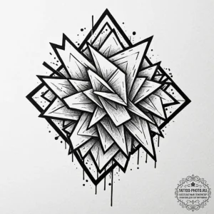 Tattoo sketch a subtle symbol of logic and re... - эскиз тату (№1753271479_0, 23.07.2025 11:51) — tattoo-photo.ru