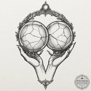 Tattoo sketch gemini twins holding a single,... - эскиз тату (№1753271670_0, 23.07.2025 11:54) — tattoo-photo.ru