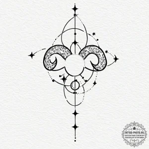 Tattoo sketch a single, tiny star constellati... - эскиз тату (№1753276398_0, 23.07.2025 13:13) — tattoo-photo.ru