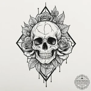 Tattoo design a complex brain or mind represe... - эскиз тату (№1753276551_0, 23.07.2025 13:15) — tattoo-photo.ru