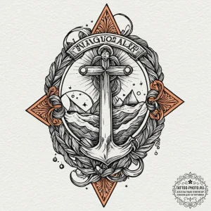A watercolor tattoo of the surreal, saturated... - эскиз тату (№1753284306_0, 23.07.2025 15:25) — tattoo-photo.ru