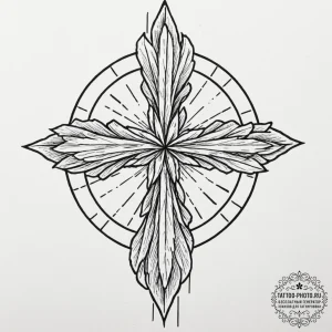 Target, tattoo line art, sketch tattoo style,... - эскиз тату (№1753284712_0, 23.07.2025 15:31) — tattoo-photo.ru