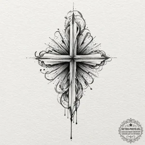 Tattoo design an abstract representation of a... - эскиз тату (№1753295617_0, 23.07.2025 18:33) — tattoo-photo.ru