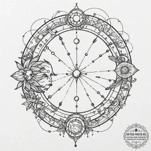 Tattoo design an abstract representation of t... - эскиз тату (№1753297510_0, 23.07.2025 19:05) — tattoo-photo.ru
