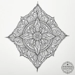 Tattoo sketch a minimalist outline of a power... - эскиз тату (№1753301582_0, 23.07.2025 20:13) — tattoo-photo.ru
