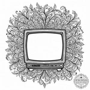 Tattoo sketch a 'press start' message on a re... - эскиз тату (№1753301939_0, 23.07.2025 20:18) — tattoo-photo.ru