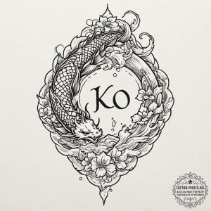 Tattoo design a stylized "pause" symbol trans... - эскиз тату (№1753302126_0, 23.07.2025 20:22) — tattoo-photo.ru