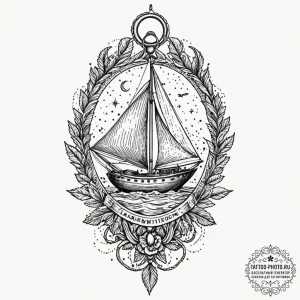 Tattoo design a single, minimalist zipper tha... - эскиз тату (№1753304002_0, 23.07.2025 20:53) — tattoo-photo.ru