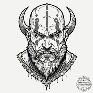 Tattoo design an abstract representation of a... - эскиз тату (№1753310336_0, 23.07.2025 22:38) — tattoo-photo.ru