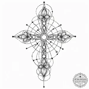 Tattoo design a plant whose roots are not in... - эскиз тату (№1753314268_0, 23.07.2025 23:44) — tattoo-photo.ru