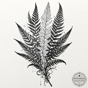 A watercolor tattoo sketch of the mythical fe... - эскиз тату (№1753316091_0, 24.07.2025 00:14) — tattoo-photo.ru