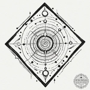 Tattoo sketch: a simple, clean design of svar... - эскиз тату (№1753320645_0, 24.07.2025 01:30) — tattoo-photo.ru